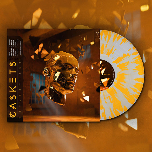REFLECTIONS Clear with Orange Splatter Vinyl LP