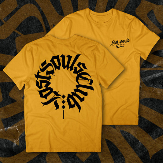 Yellow - Lost Souls Club Logo T-shirt